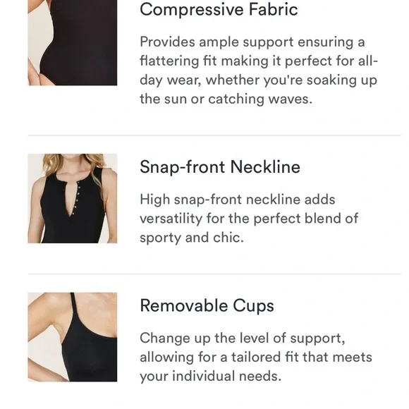 Andie Green Women's One Piece Swimsuit - Picture 5 of 5